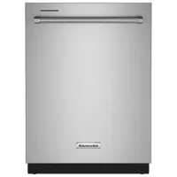 KitchenAid 24" 44dB Built-In Dishwasher with Stainless Steel Tub (KDTM404KPS) - PrintShield Stainless