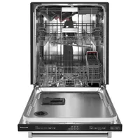 KitchenAid 24" 44dB Built-In Dishwasher with Stainless Steel Tub (KDTM404KPS) - PrintShield Stainless