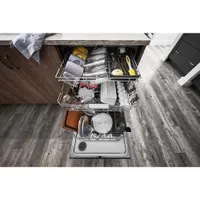 KitchenAid 24" 44dB Built-In Dishwasher with Stainless Steel Tub (KDTM404KPS) - PrintShield Stainless