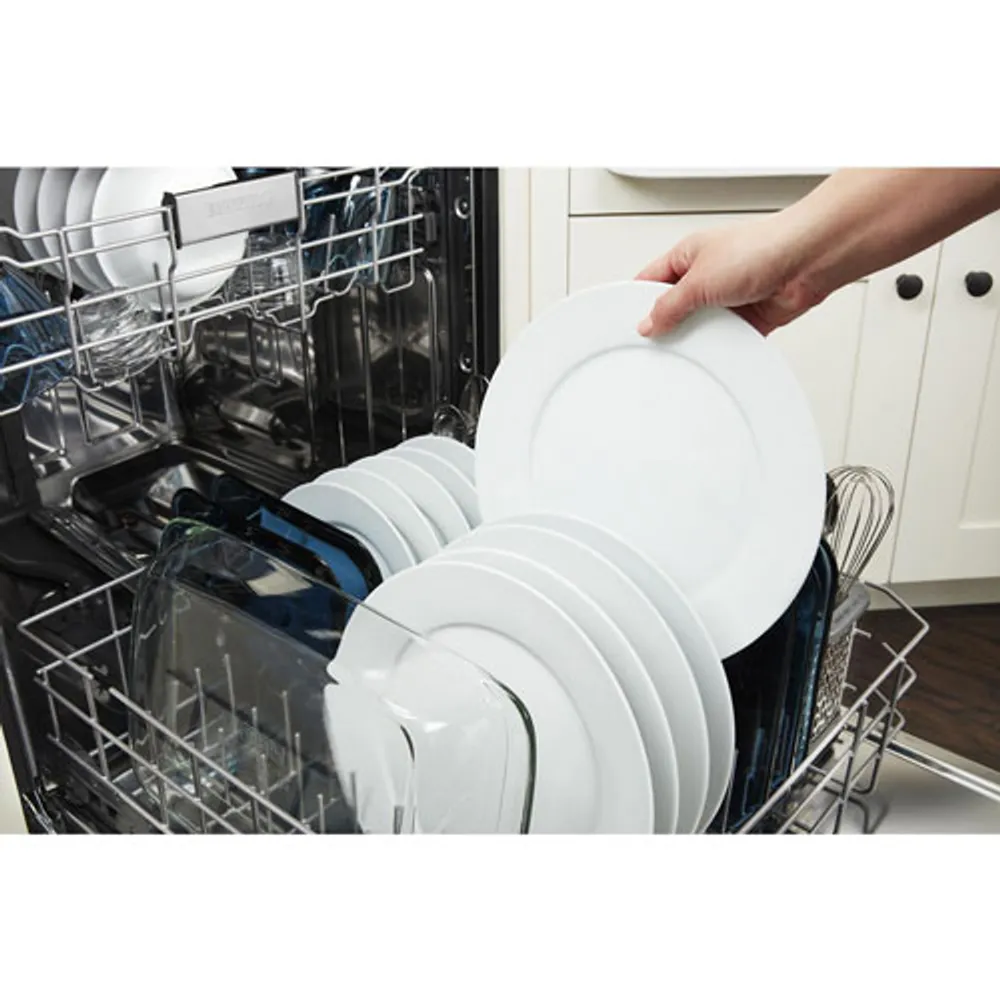 Maytag 24" 47dB Built-In Dishwasher with Stainless Steel Tub & Third Rack (MDB8959SKB) - Black