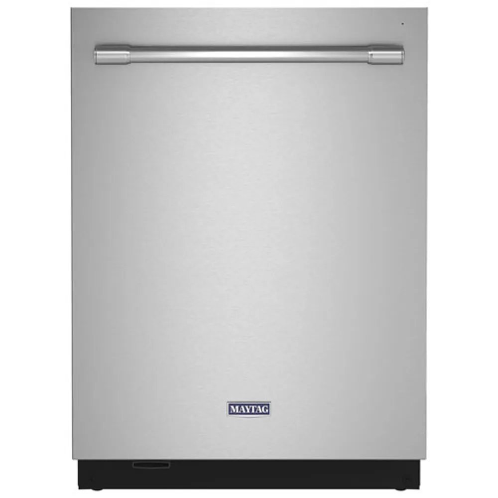 Maytag 24" 44dB Built-In Dishwasher with Stainless Steel Tub & Third Rack (MDB9979SKZ) - Stainless