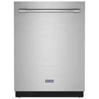 Maytag 24" 44dB Built-In Dishwasher with Stainless Steel Tub & Third Rack (MDB9979SKZ) - Stainless