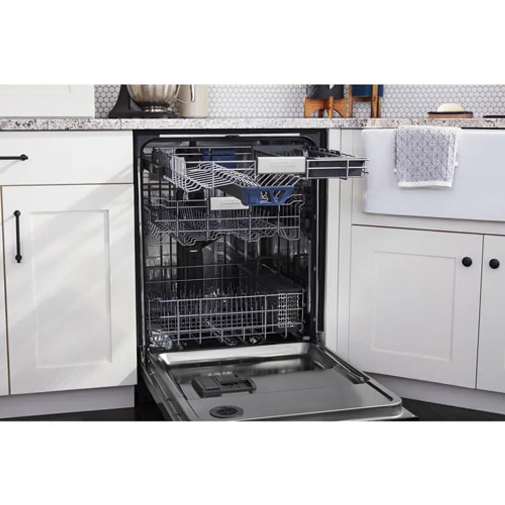 Maytag 24" 44dB Built-In Dishwasher with Stainless Steel Tub & Third Rack (MDB9959SKZ) - Stainless