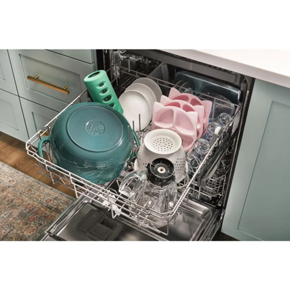 Maytag 24" 47dB Built-In Dishwasher with Stainless Steel Tub & Third Rack (MDB8959SKZ) - Stainless