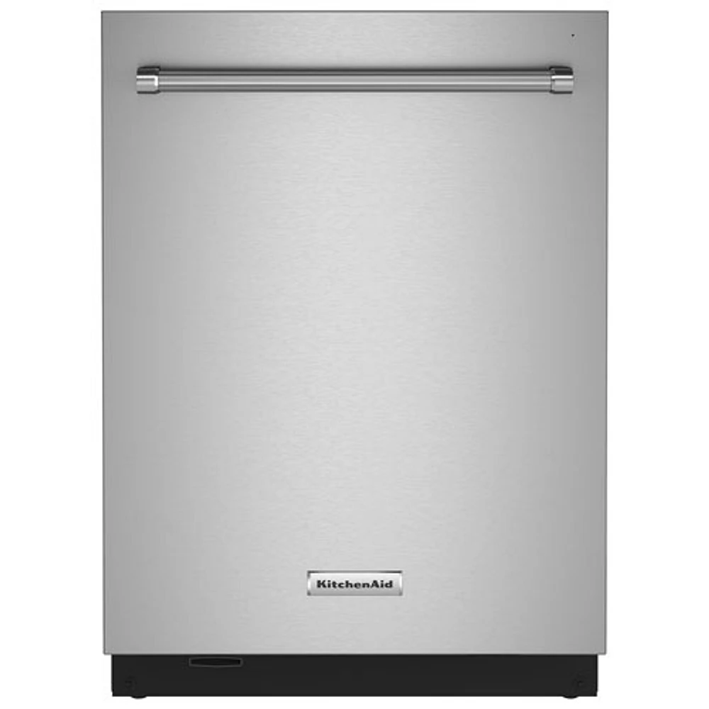 KitchenAid 24" 44dB Built-In Dishwasher with Stainless Steel Tub (KDTM604KPS) - PrintShield Stainless