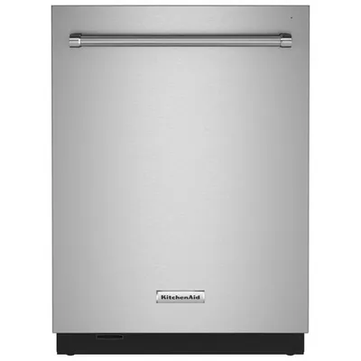 KitchenAid 24" 44dB Built-In Dishwasher with Stainless Steel Tub (KDTM604KPS) - PrintShield Stainless