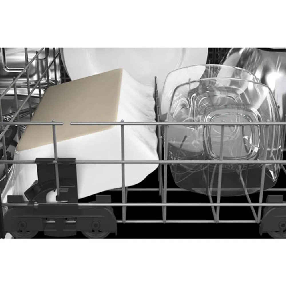 KitchenAid 24" 44dB Built-In Dishwasher with Stainless Steel Tub (KDPM604KPS) - PrintShield Stainless