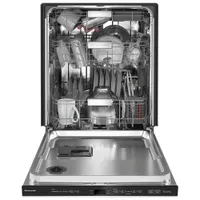 KitchenAid 24" 44dB Built-In Dishwasher with Stainless Steel Tub (KDPM604KPS) - PrintShield Stainless