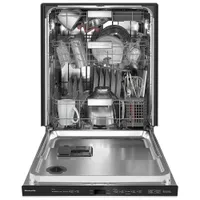 KitchenAid 24" 44dB Built-In Dishwasher with Stainless Steel Tub (KDPM704KPS) - PrintShield Stainless