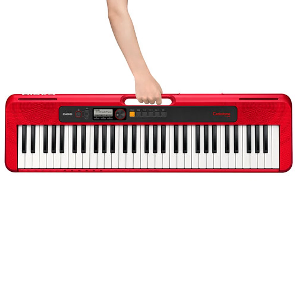 Clavier électrique à 61 touches CT-S200 de Casio - Rouge