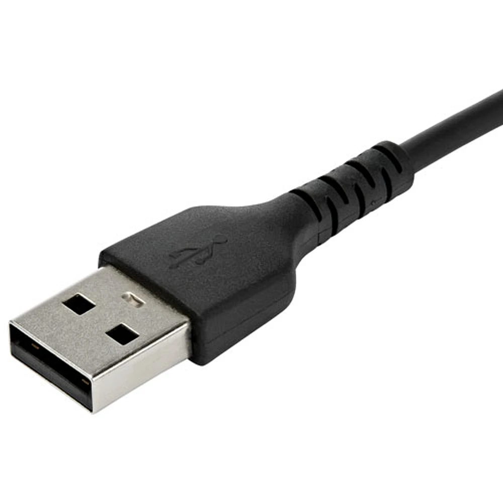 StarTech 1m (3.3 ft.) USB-A to USB-C Cable (RUSB2AC1MB) - Black