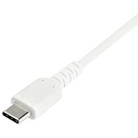 Câble USB-A à USB-C de 2 m (6,6 pi) de StarTech (RUSB2CC2MW) - Blanc