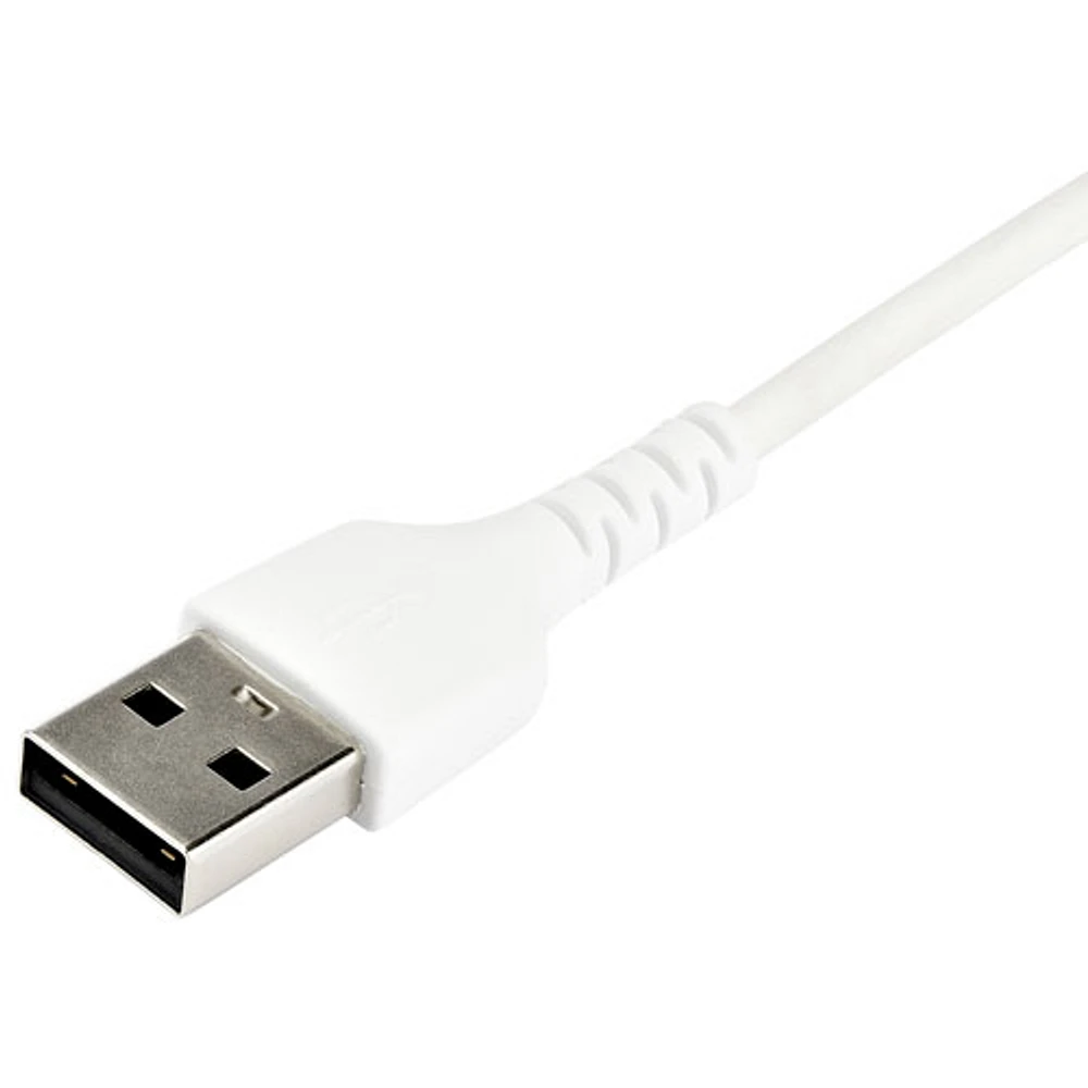 Câble USB-A à USB-C de 2 m (6,6 pi) de StarTech (RUSB2CC2MW) - Blanc