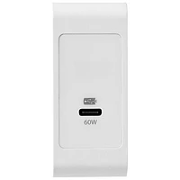 Chargeur mural USB-C de 60 W avec câble USB-C de 2 m (6,6 pi) de StarTech