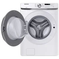 Samsung 5.2 Cu. Ft. High Efficiency Front Load Washer (WF45T6000AW/A5) - White