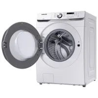 Samsung 5.2 Cu. Ft. High Efficiency Front Load Washer (WF45T6000AW/A5) - White