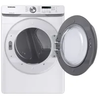 Samsung 7.5 Cu. Ft. Electric Dryer (DVE45T6005W/AC) - White