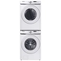 Samsung 7.5 Cu. Ft. Electric Dryer (DVE45T6005W/AC) - White