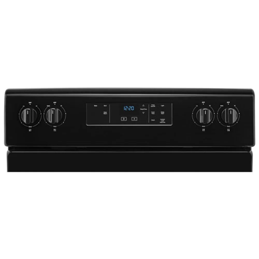 Whirlpool 30" 4.8 Cu. Ft. Freestanding Electric Coil Top Range (YWFC150M0JB) - Black