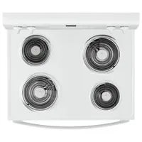 Whirlpool 30" 4.8 Cu. Ft. Self-Clean Freestanding Electric Coil Top Range (YWFC315S0JW) - White