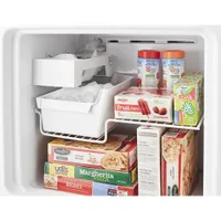 Whirlpool 24" 11.6 Cu. Ft. Top Freezer Refrigerator with LED Lighting (WRT312CZJW) - White