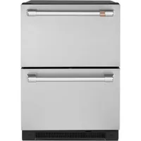 Café 24" 5.7 Cu. Ft. Built-In Dual-Drawer Refrigerator (CDE06RP2NS1) - Stainless Steel