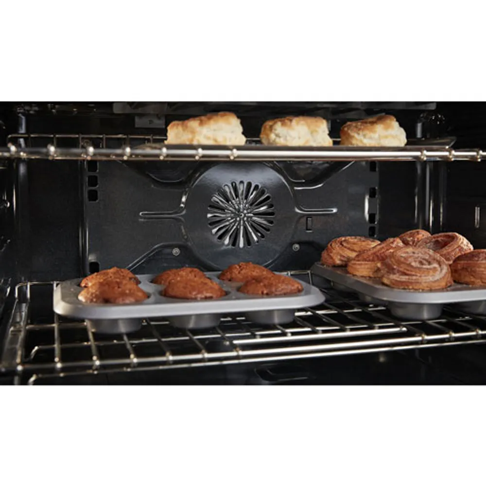 KitchenAid 36" 5.1 Cu. Ft. True Convection 6-Burner Freestanding Gas Range (KFGC506JMH) - Milkshake