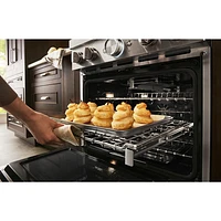 KitchenAid 30" 4.1 Cu. Ft. True Convection Freestanding Gas Range (KFGC500JYP) - Yellow Pepper