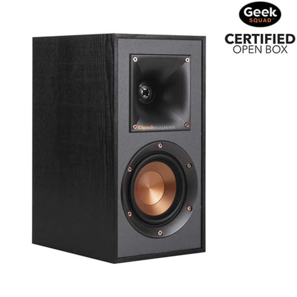 Open Box - Klipsch R41M 50-Watt Bookshelf Speaker - Pair - Black