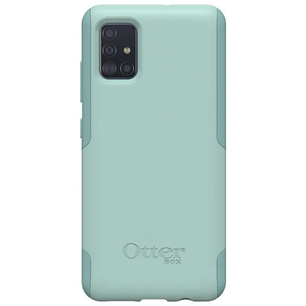 Étui rigide ajusté Commuter d'OtterBox pour Galaxy A51 - Menthe