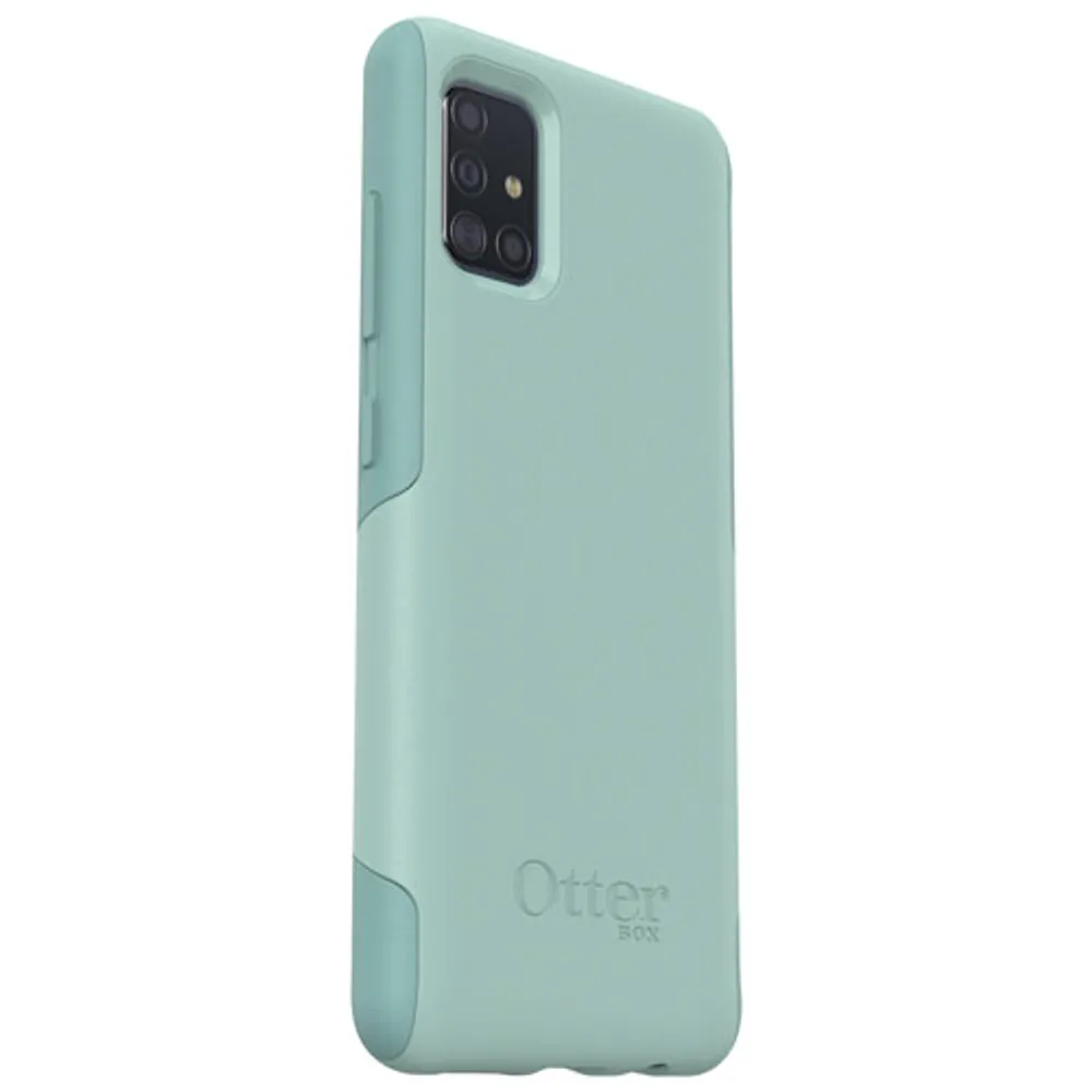 Étui rigide ajusté Commuter d'OtterBox pour Galaxy A51 - Menthe