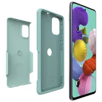 Étui rigide ajusté Commuter d'OtterBox pour Galaxy A51 - Menthe