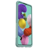 Étui rigide ajusté Commuter d'OtterBox pour Galaxy A51 - Menthe