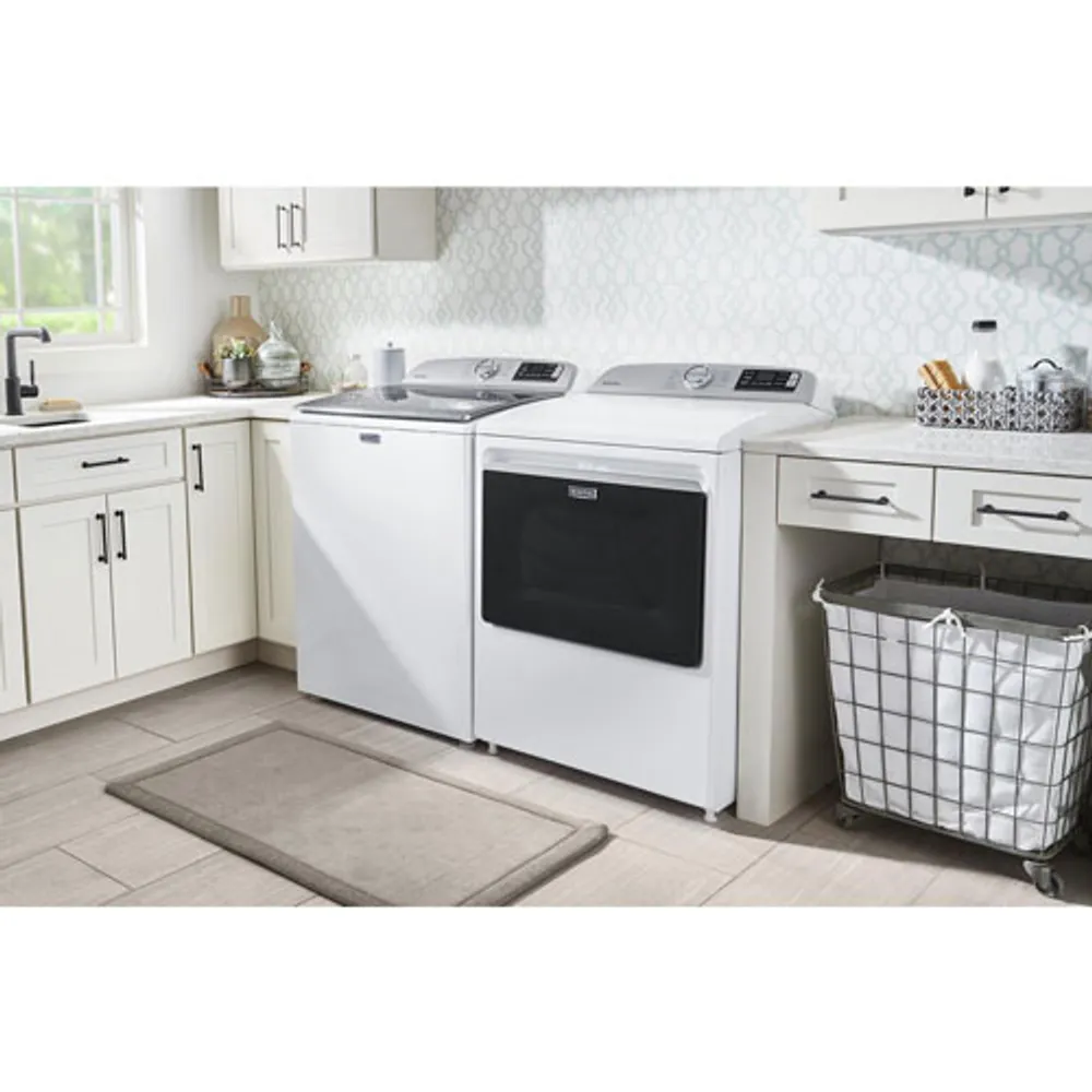 Maytag 7.4 Cu. Ft. Electric Dryer (YMED6230HW) - White