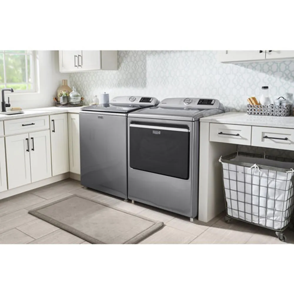 Maytag 7.4 Cu. Ft. Electric Dryer (YMED6230HC) - Metallic Slate