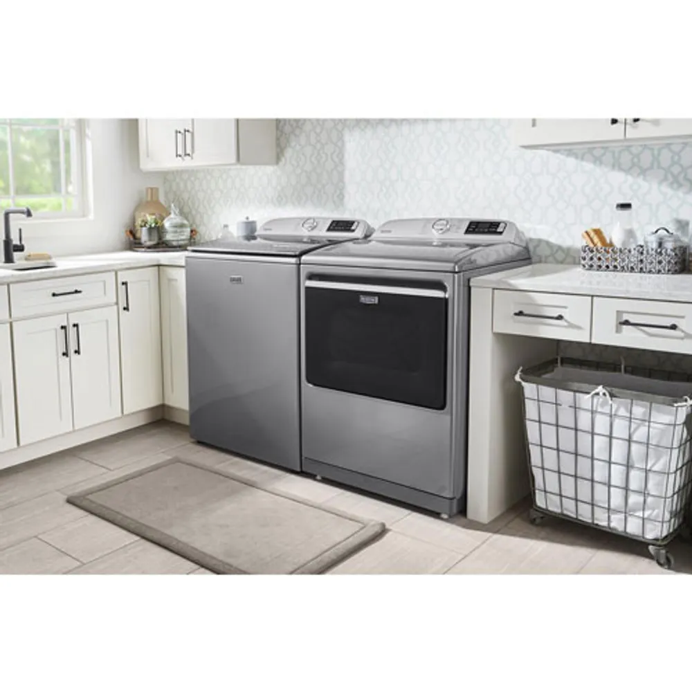 Maytag 7.4 Cu. Ft. Electric Dryer (YMED7230HC) - Metallic Slate