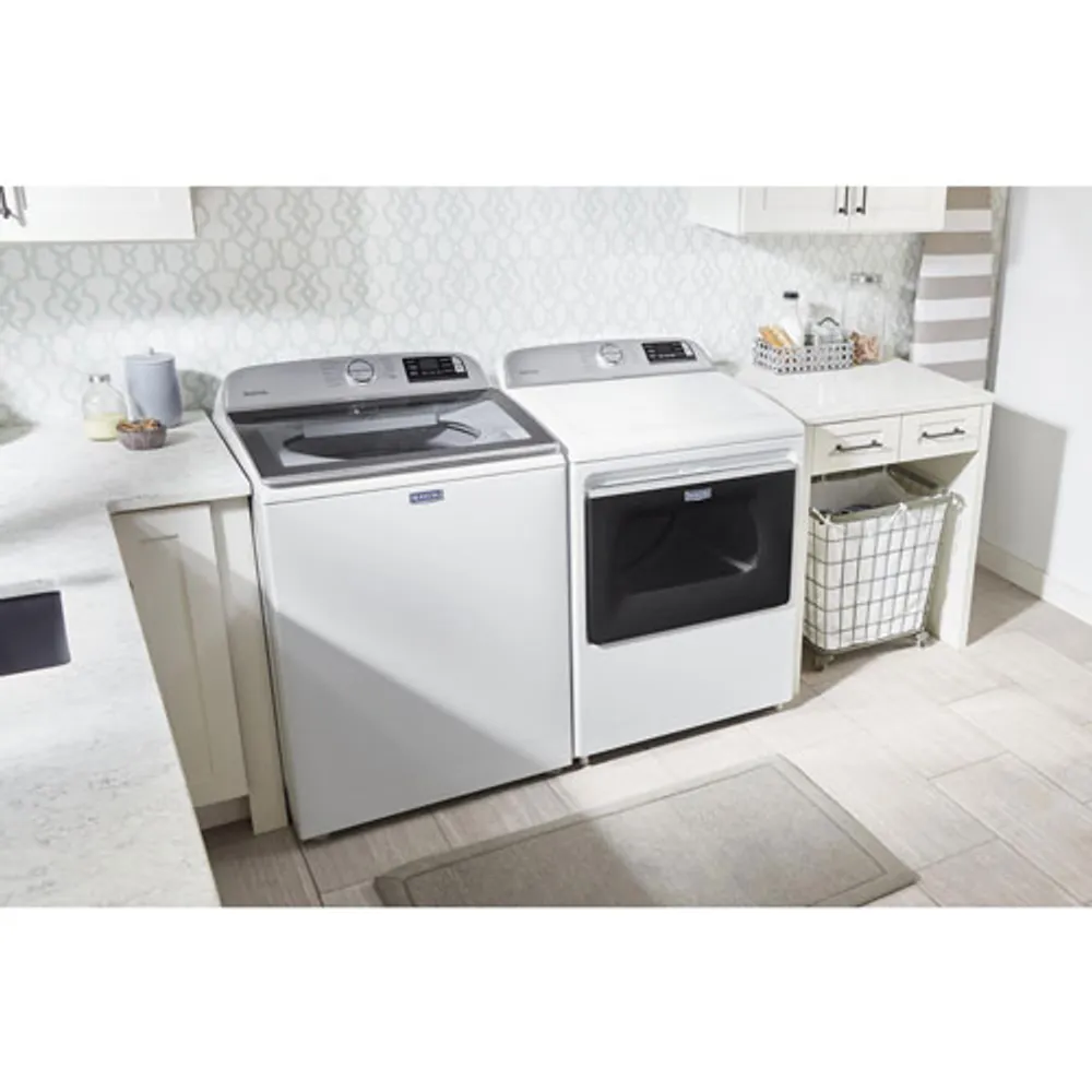 Maytag 7.4 Cu. Ft. Gas Dryer (MGD6230HW) - White