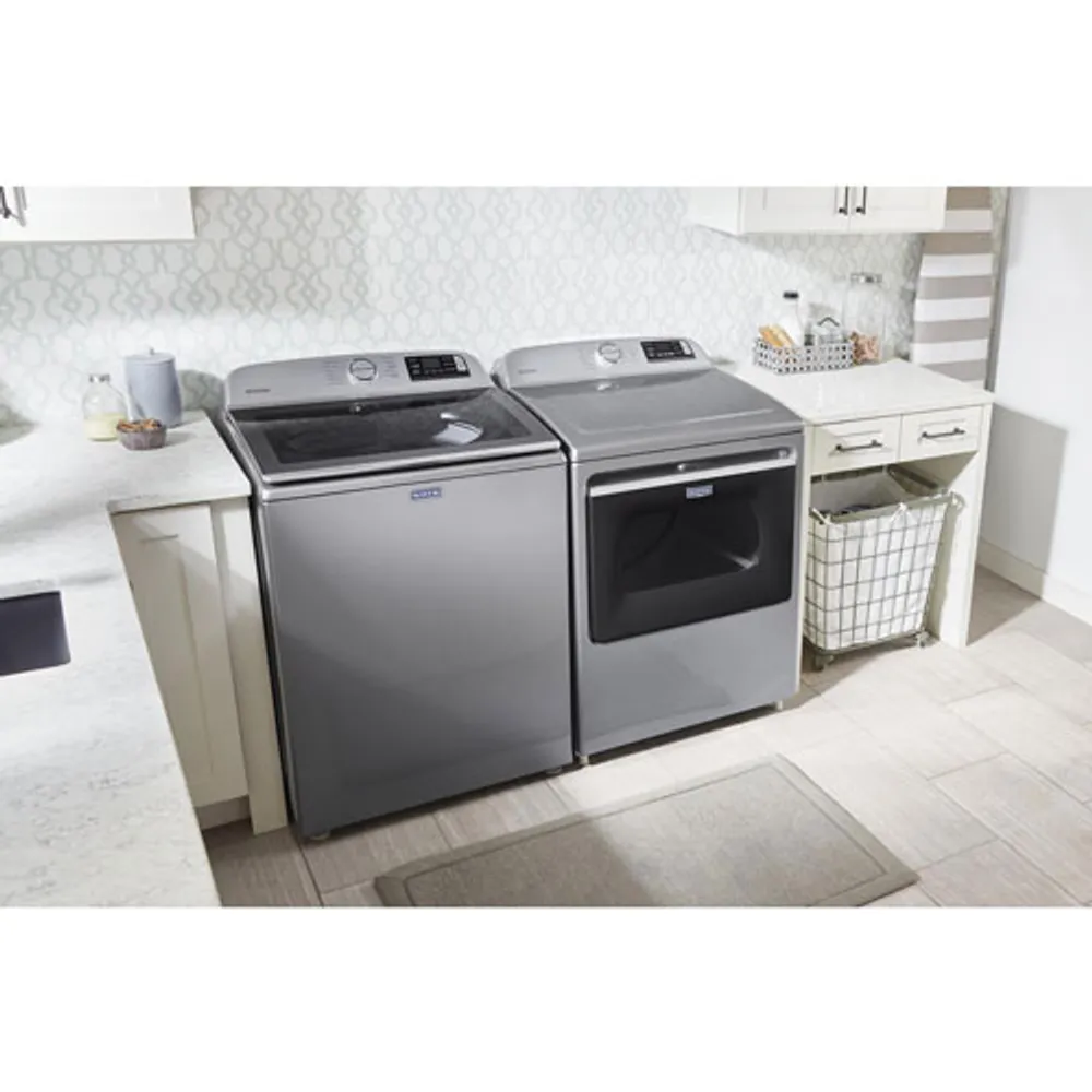 Maytag 7.4 Cu. Ft. Gas Dryer (MGD6230HC) - Metallic Slate