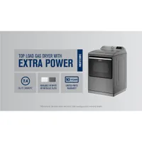 Maytag 7.4 Cu. Ft. Gas Dryer (MGD7230HC) - Metallic Slate