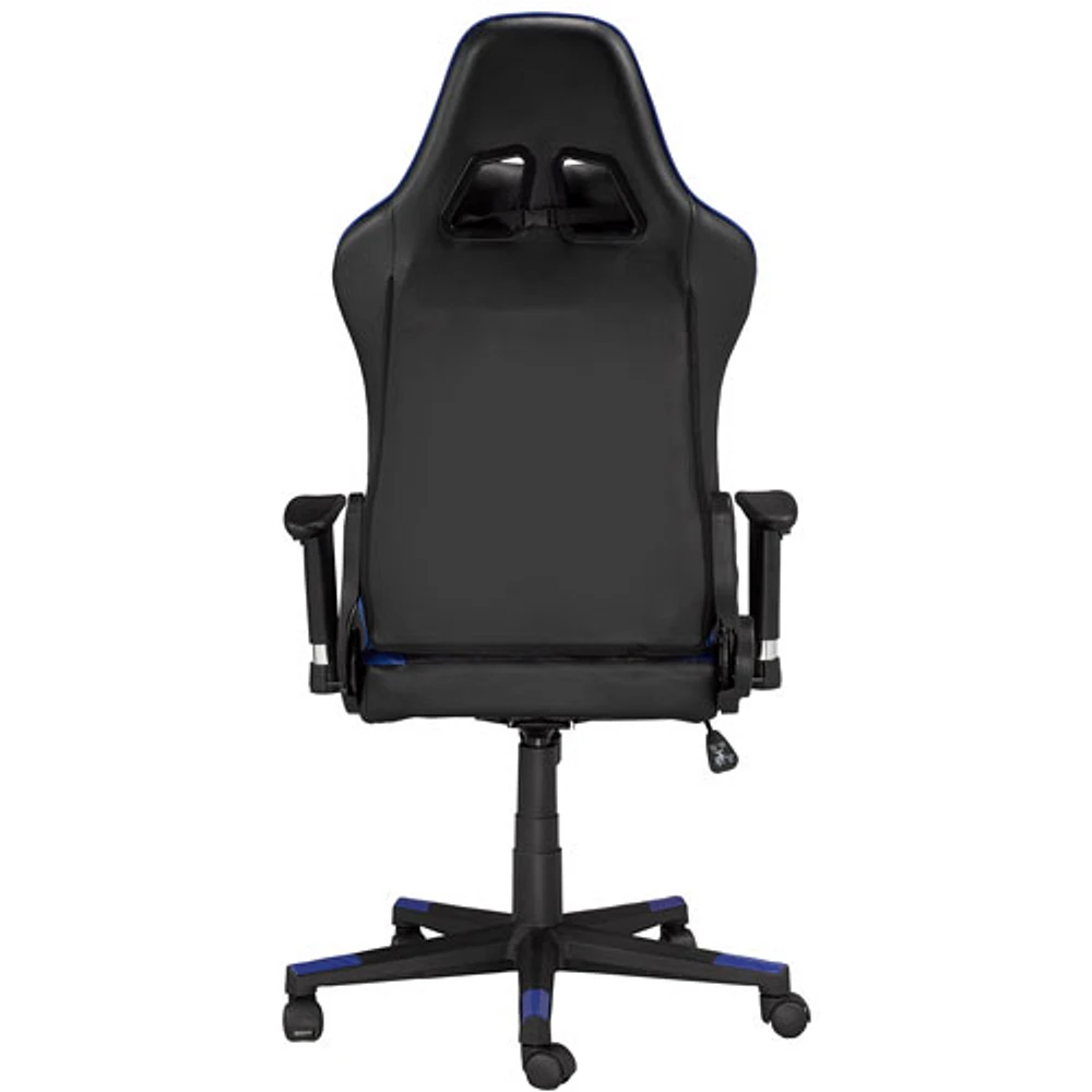 Brassex Atticus Ergonomic Faux Leather Gaming Chair - Blue