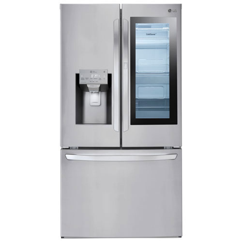 LG 36" 27.5 Cu.Ft. French Door Refrigerator (LFXS28596S) - Stainless - Open Box - Perfect Condition