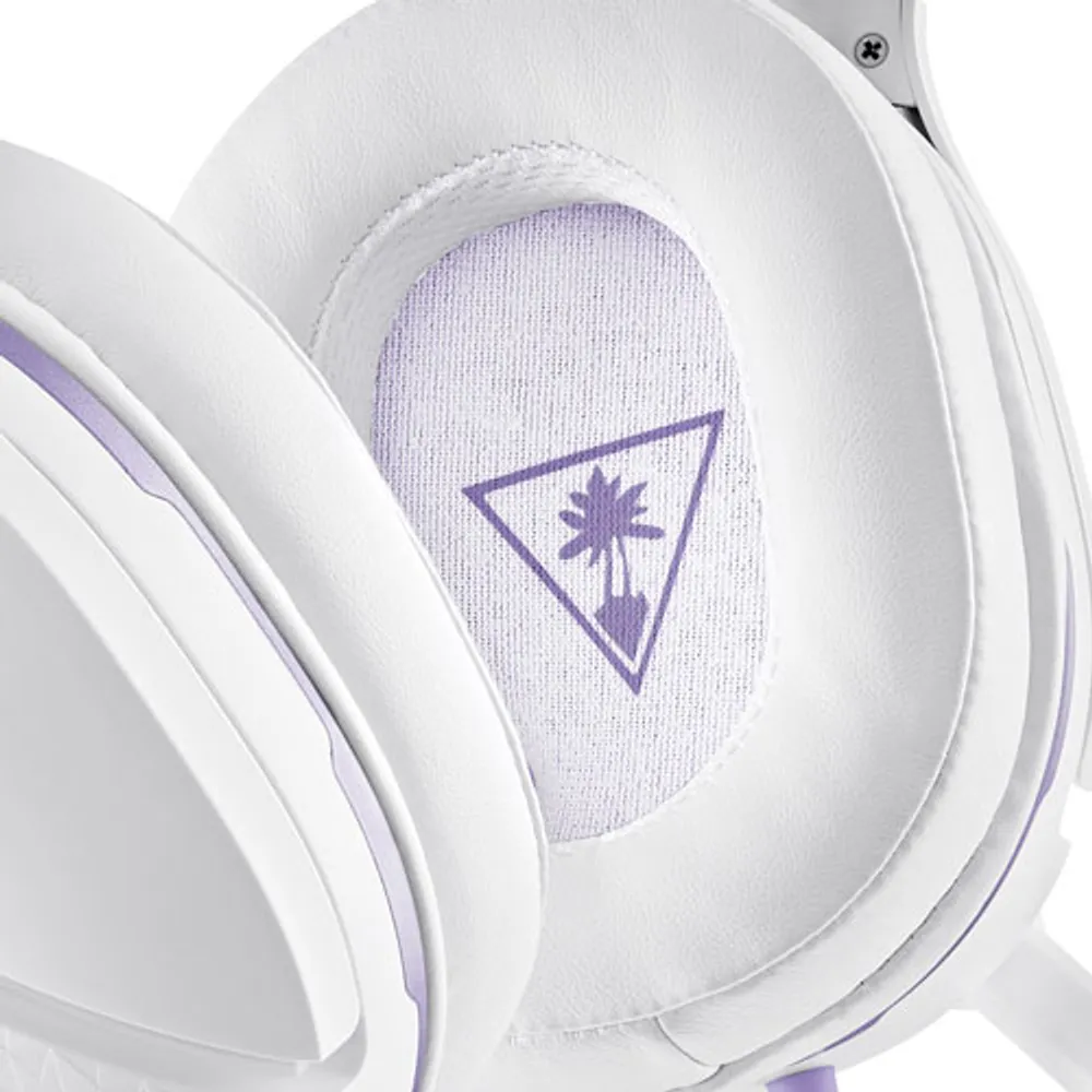 Turtle Beach Recon Spark Gaming Headset with Microphone - White/Lavender