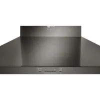 LG Studio 30" Wall Chimney Range Hood (LSHD3089BD) - Black Stainless Steel