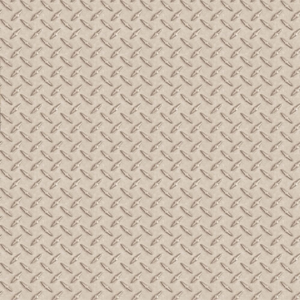 Chesapeake Textured Wallpaper - Gridlock Grey Faux Diamond Plate