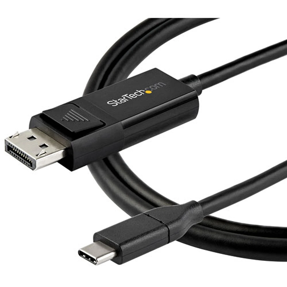 StarTech 1m (3.28 ft.) USB-C to 8K 60Hz/4K DisplayPort 1.4 Cable (CDP2DP141MBD)