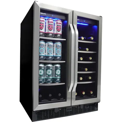 Silhouette 5.1 Cu. Ft. 60-Can Built-In Beverage Centre (SBC051D1BSS) - Stainless Steel