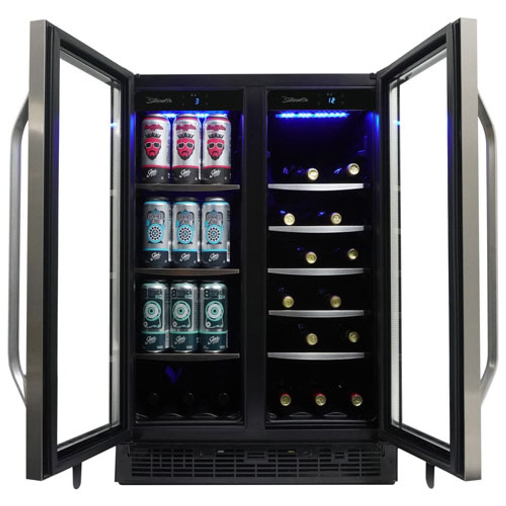 Silhouette 5.1 Cu. Ft. 60-Can Built-In Beverage Centre (SBC051D1BSS) - Stainless Steel