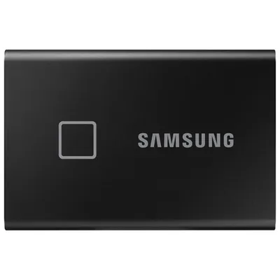 Samsung T7 Touch Portable 2TB USB External Solid State Drive (MU-PC2T0K/WW) - Black