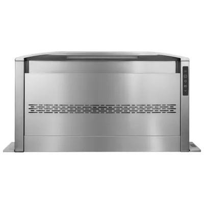 Venmar Best 30" Behind Cooktop Range Hood (D49M30SB) - Black Stainless Steel