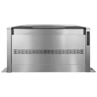 Venmar Best 30" Behind Cooktop Range Hood (D49M30SB) - Black Stainless Steel